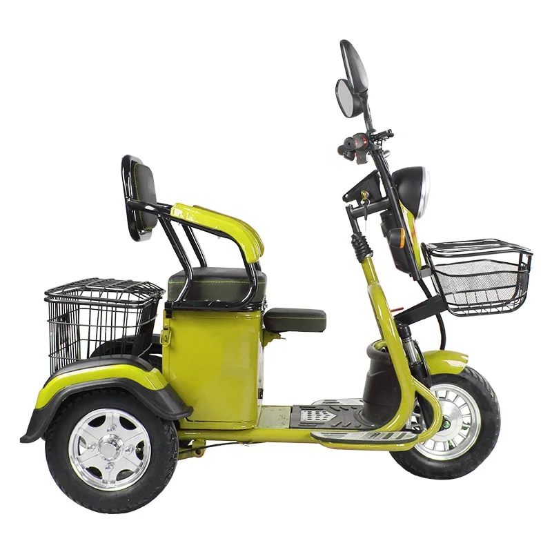Parent-child electric tricycle in pakistan easily installed electric trike for adults custom logo electric road bike