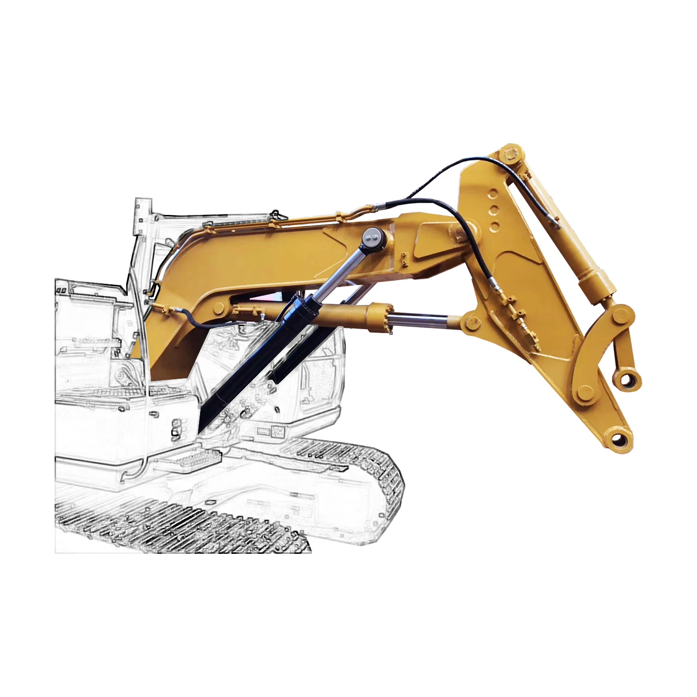 Heavy Duty Excavator Tunnel Boom Strong Digging for KOMATSU/CAT/Caterpillar/DAEWOO/HITACHI New Condition Retail Industries