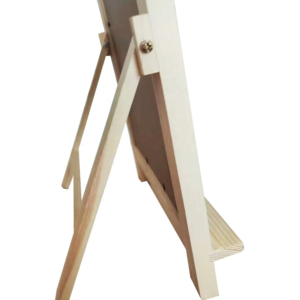 Double Sided Display Design Advertising Black Board Whiteboard With Stand