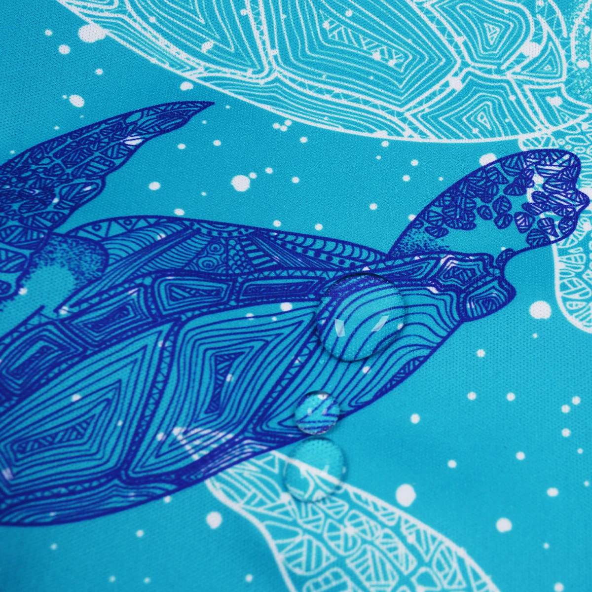 700 Prints breathable waterproof transparent fabric reusable wet dry bag material polyester Lamination Knitted Technique