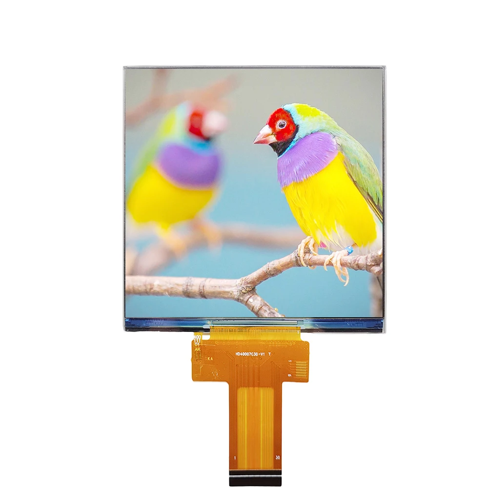 IPS 3.95 inch 480*480 SPI ST7701S HD40007C30-V1 4 inch 480x480 square lcd display screen with touch screen panel CTP Smart Home