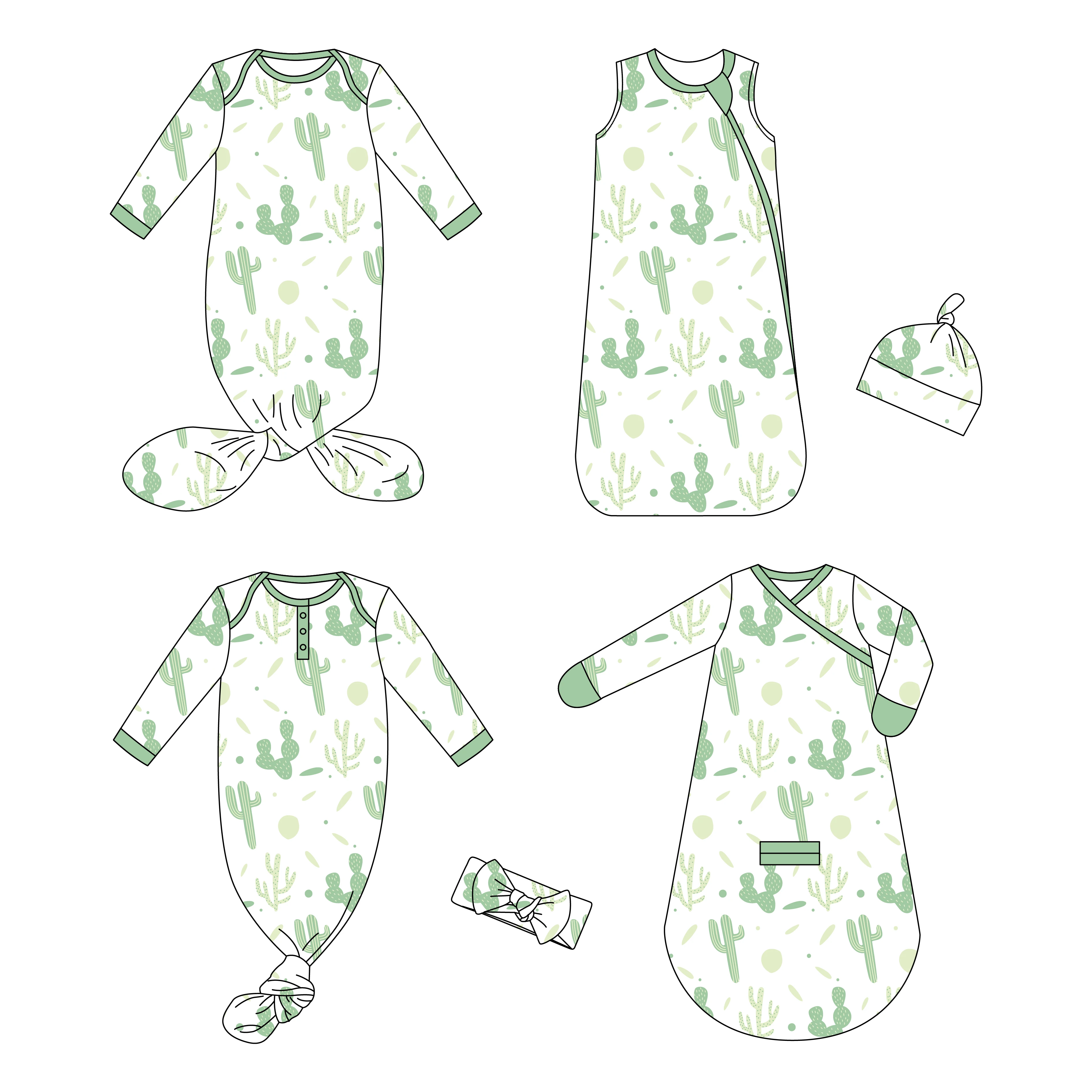 Bamboo baby sleeping bags two ways zipper newborn pajamas baby sleep sack wholesale bamboo toddler sleepers newborn clothes