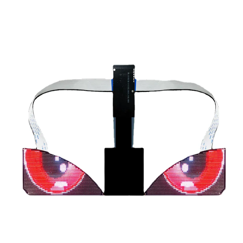 Grownsled smart eyes анимированный дисплей автомобильные экраны с управлением приложением 3d loy панель для рекламы рюкзака