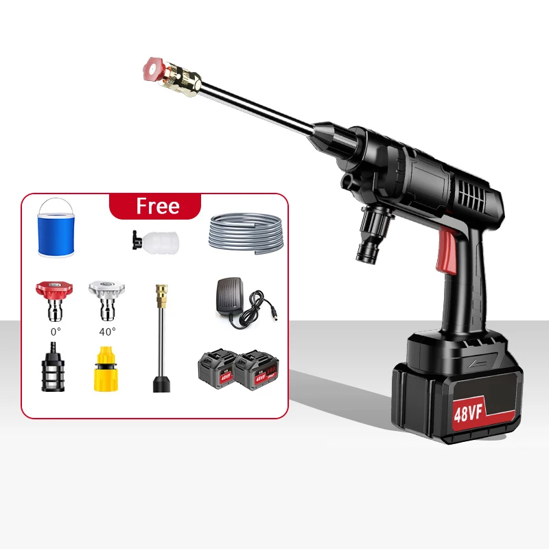 Wholesale Portable Electric Pressure Car Washer Gun Touchless 12V 21V Pressure Washer Car Wash Equipment Cordless Car Washer