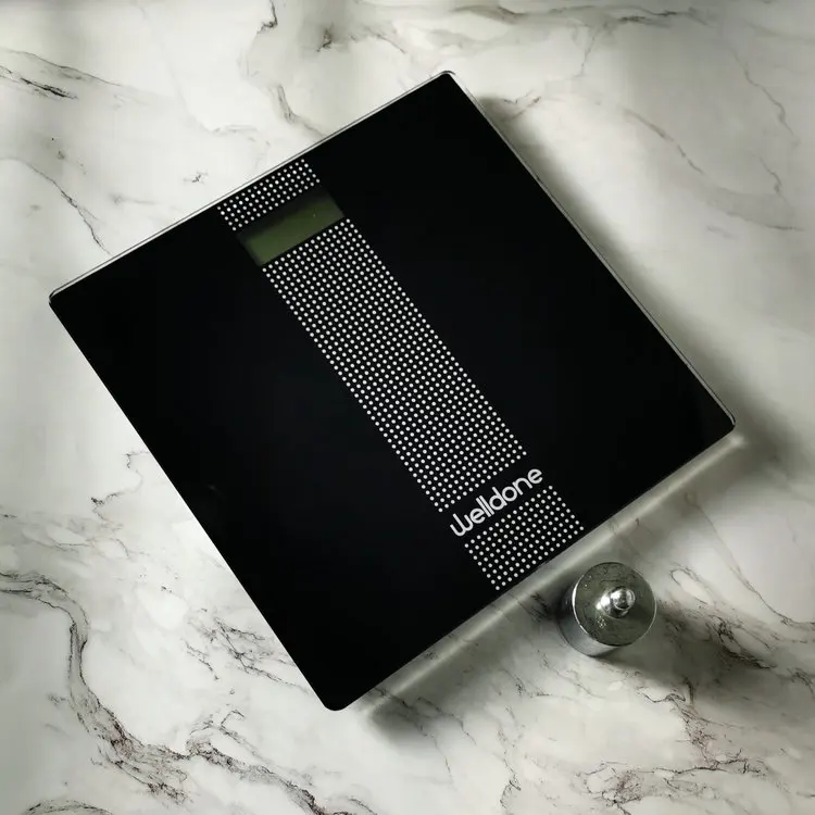 toughened weight glass  scale digital 180kg hair salon custom pattern personal body scale