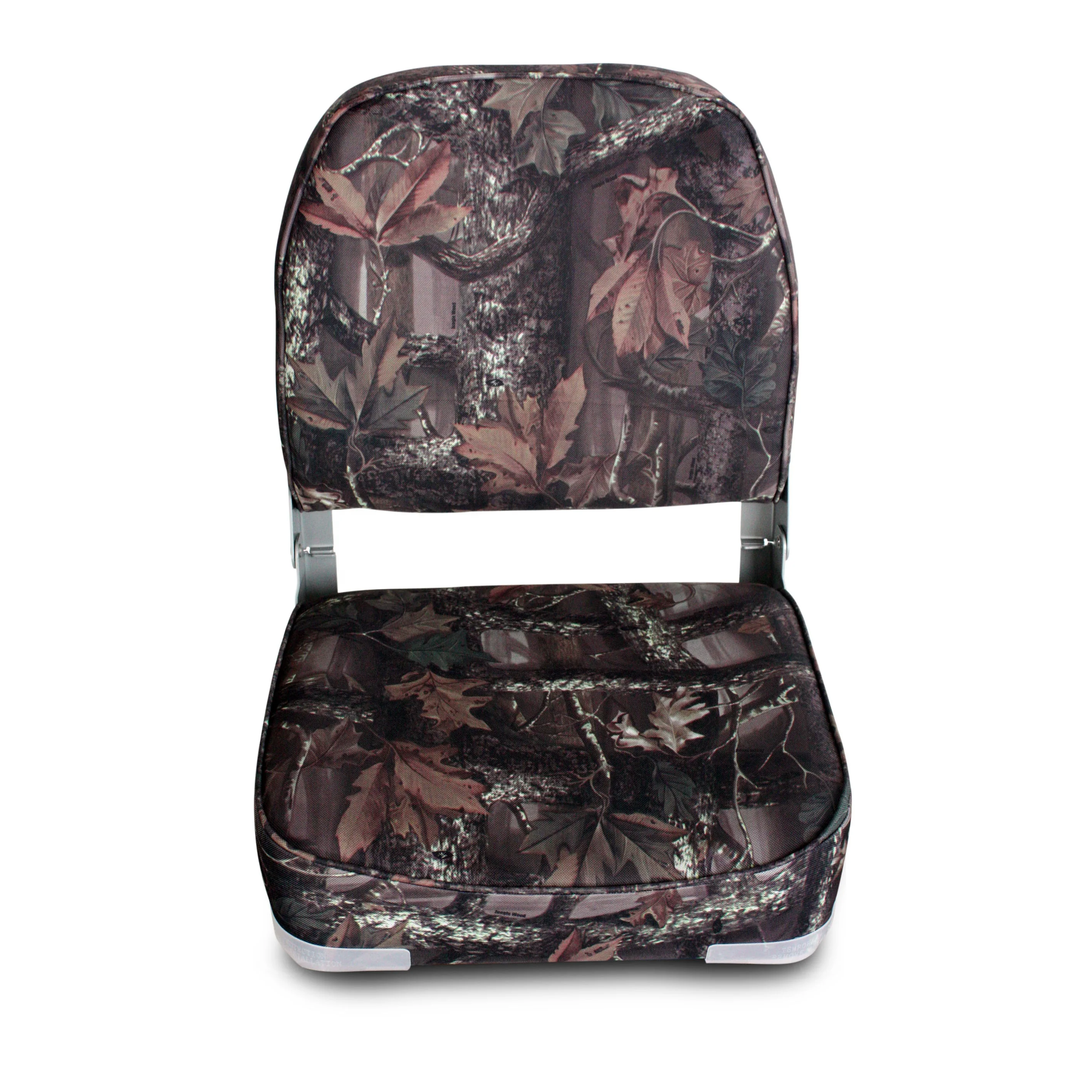 Camouflage Low Back Fishing Boat Marine Seat Folding Boat Seats Jon Boat Seats