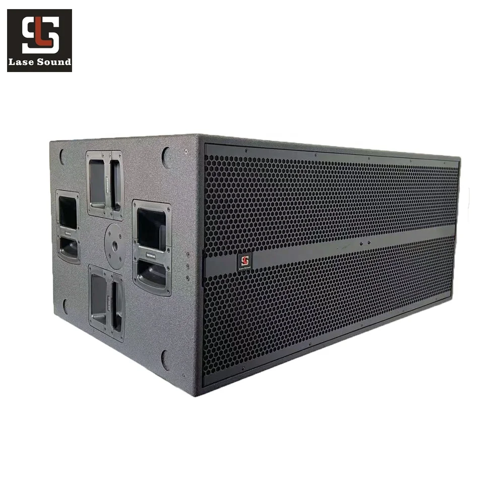 Dual 18 inch Subwoofer speaker RCF 9006-AS 1600w power sound system