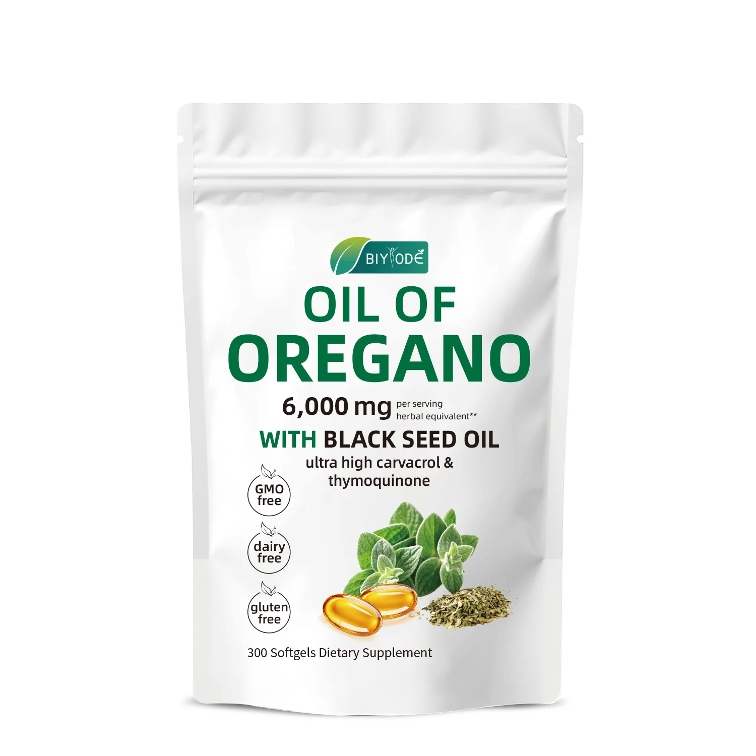 hot sale organig oil of oregano capsules