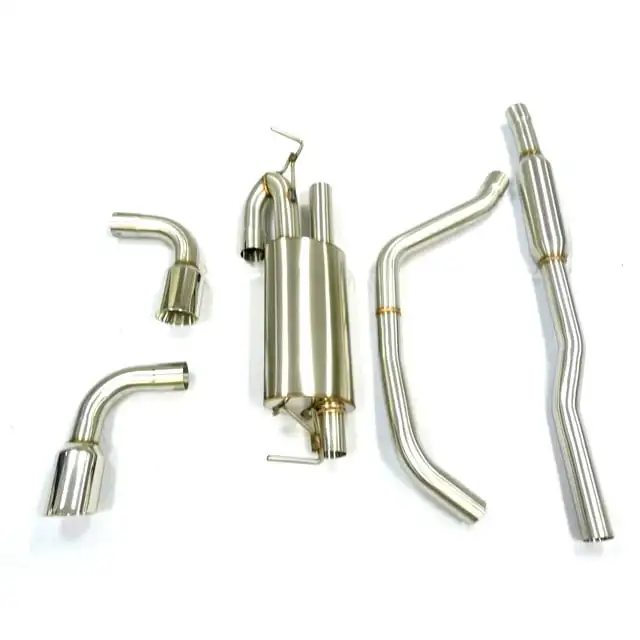 S/S Catback выхлопная труба для 14-21 Jeep Cherokee (KL) 2.4L/3.2L AWD на