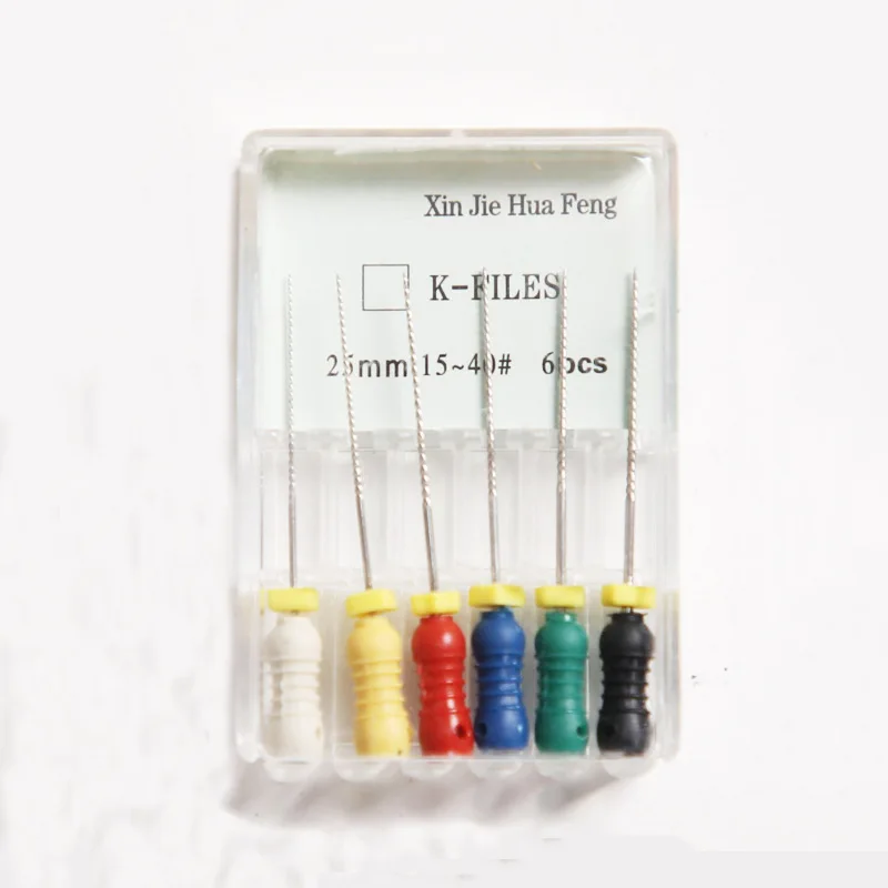 Dental niti & stainless steel k files endo file,25MM/21MM 31mm endodontic files