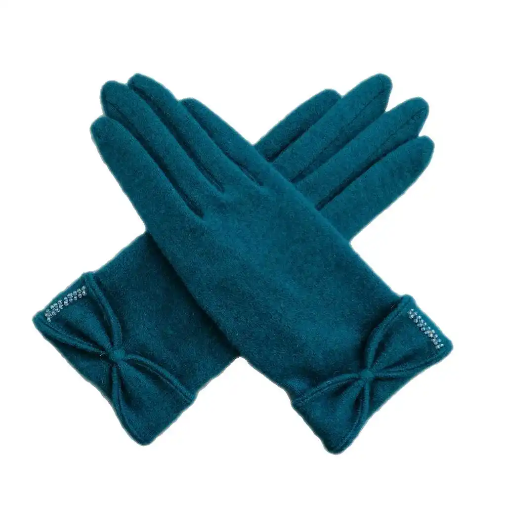 
2020 fashion winter ladies fleece made very warm softly hand knit gloves 