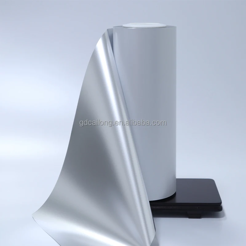 Packaging Bags Packing Film Rolls Customizable Lamadultd Bopp/aluminum/pe Printed Food Grade Plastic Silver PET Metallized Film