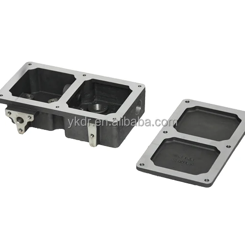 aluminum gravity casting Professional foundry supply OEM sand cast intercooler tank and intake manifold