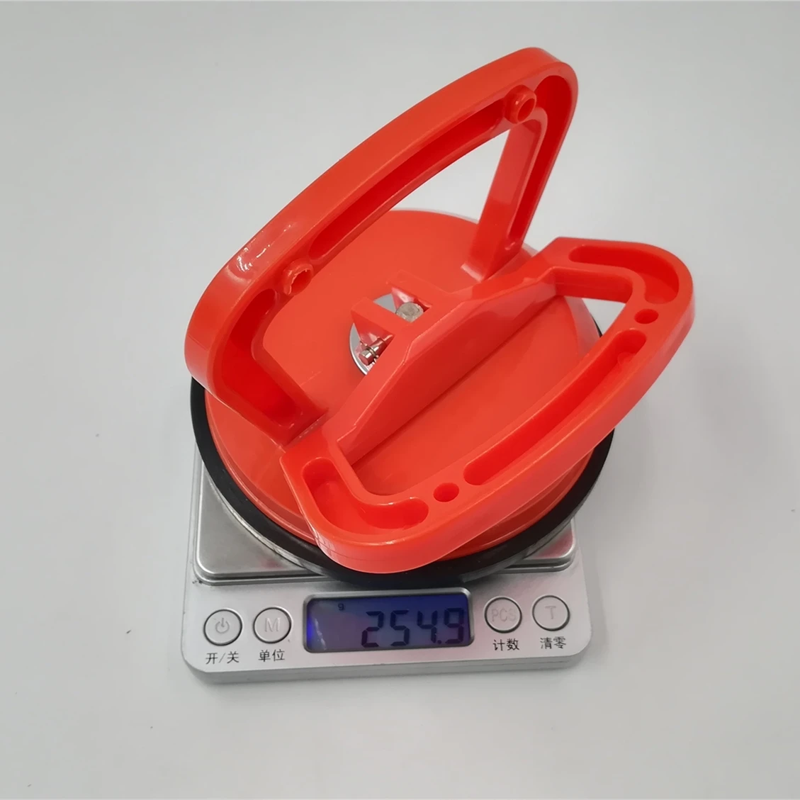 KEYI Hardware BTG-700 Plastic Orange Glass Suction Cup Handing Glass Sucker Vacuum Suction