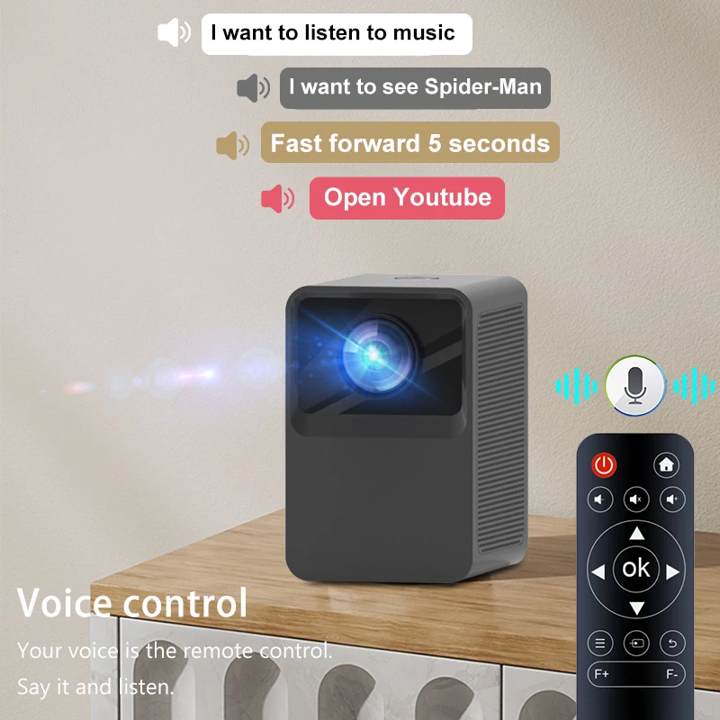Tripsky 9000 люмен дисплей родной 1080p Android проектор с Wifi экран для мобильного