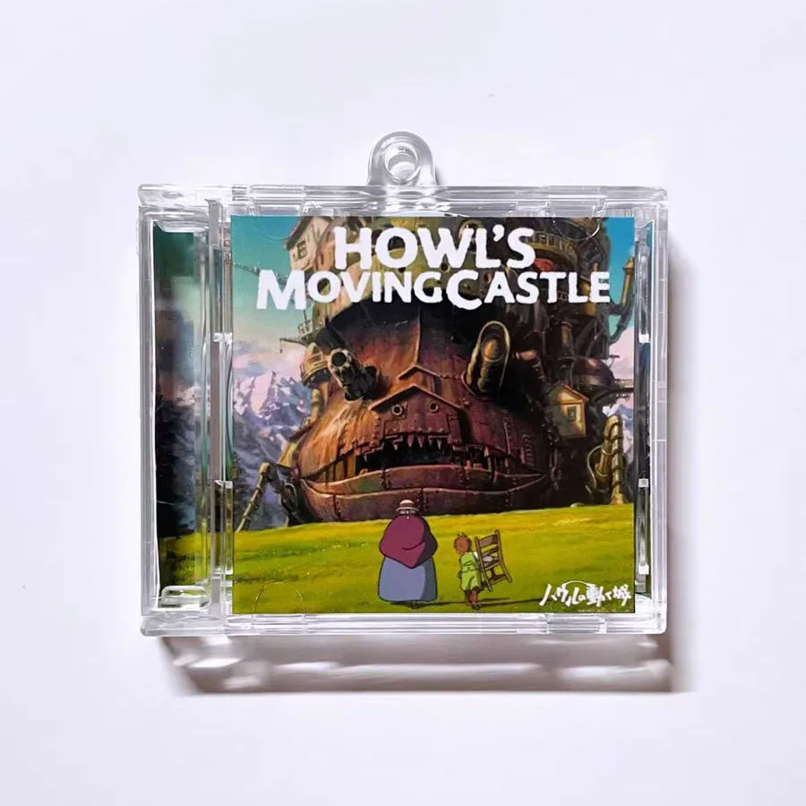 Smart mini album NFC Acrylic keychain Record Pendant Custom DIY cd box CD box Kpop Charm mini music CD keychain