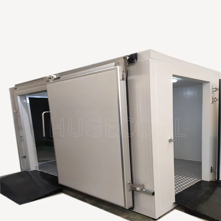 Commercial cold storage 4*4*3 walk in chiller freezer refrigerator condensing unit for Sale
