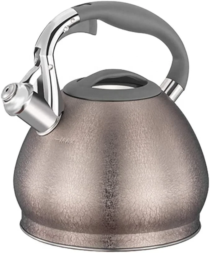 Household 304 Stainless Steel Whistle Gas Kettle Commercial Induction Tea Pot For Kitchen Stovetops Water Kettle Home Used
