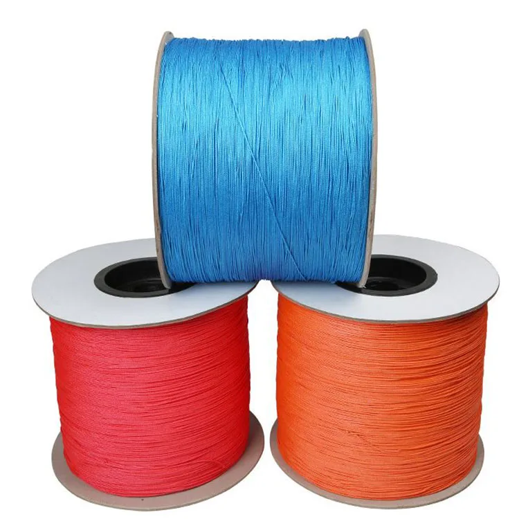 Сверхпрочная 1 мм 2 3 UHMWPE полиэтиленовая нейлоновая плетеная