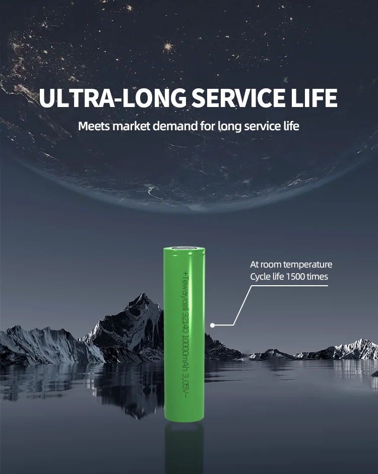 Grade A 3V 10ah 32140 33140 Rechargeable Na ion Battery For 12v 24v 36v battery pack