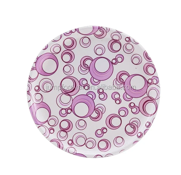 Индивидуальная декоративная обеденная тарелка плоская круглая тарелка Reusabule тарелка пластиковая тарелка