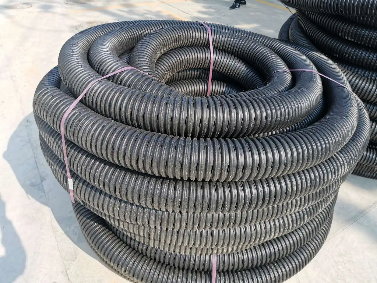 HDPE перфорированные трубы производитель дренажных труб