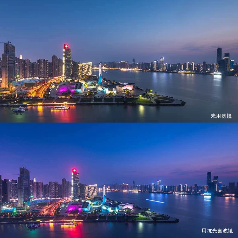 high quality optical filter 52-82mm CPL Neutral Night filter with camera filter