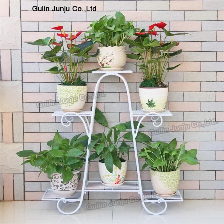 Living Room Flower Stand Pot Rack Indoor Green Floor Flower Stand
