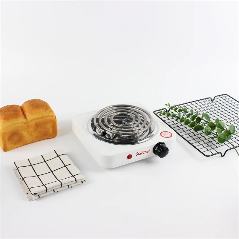 Professional Metal Housing 1500W Single Burner Electric Cooking Stove With Adjustable Temperature