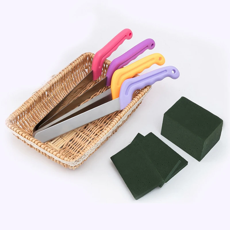 Florist Cutting Knife Flower Foam Block Knife Flower Arrangements Wedding Aisle Flowers Party Decoration