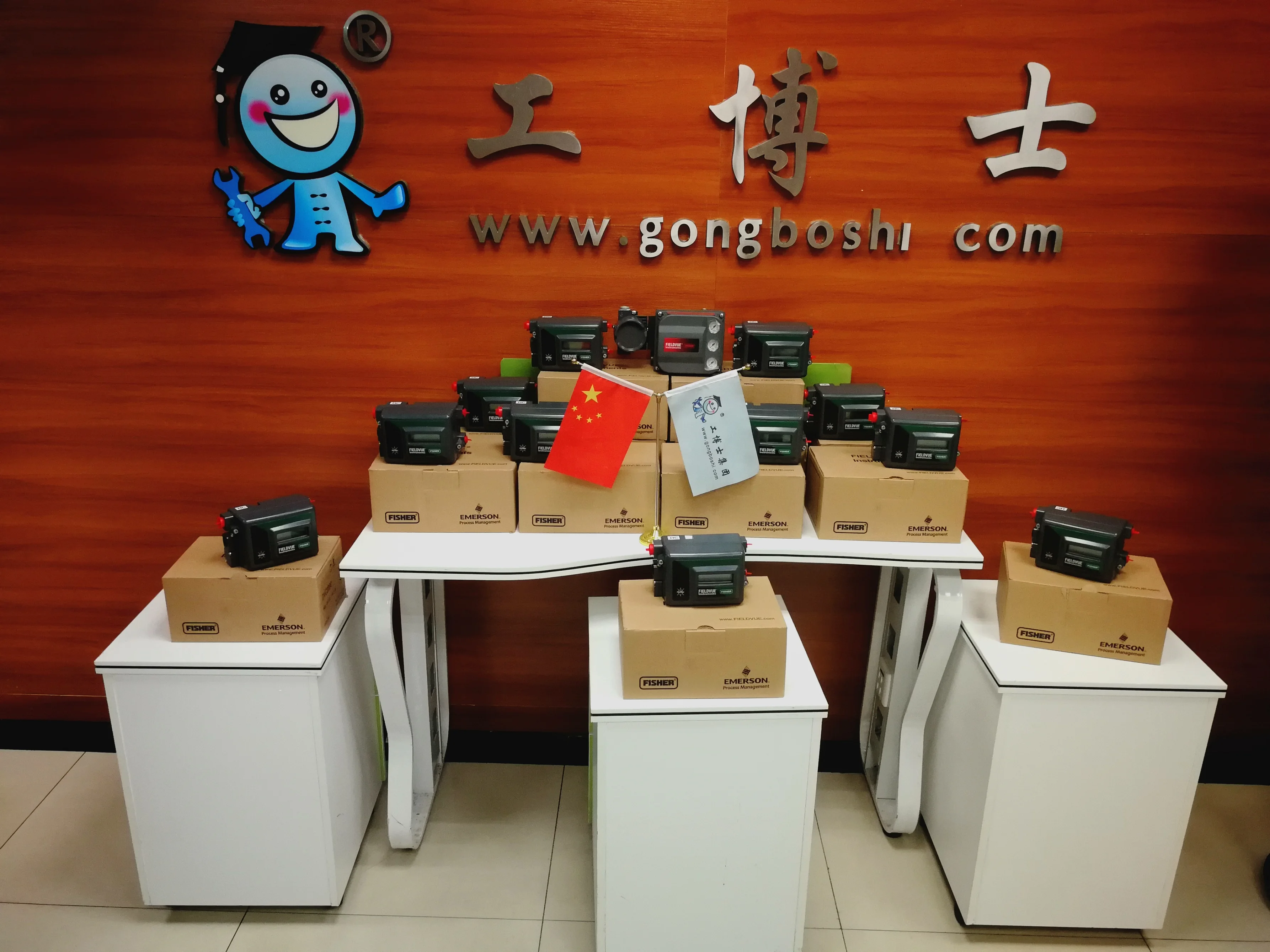 Valve Positioner Fisher DVC2000 Positioner With ASCO 212 Burkert Copper Solenoid Valve Kit And As Flow Control Valve Parts