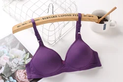 Wholesale Girls  Seamless Wire Free Bra Seamless Bra Solid Color Bra