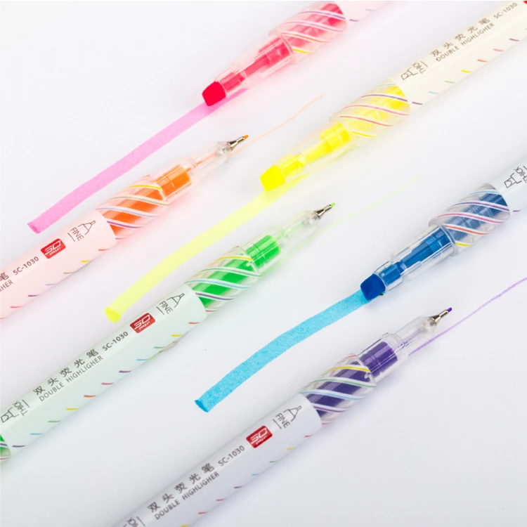 Special Hot Selling Wholesale Waterproof Vivid Color Pen Markers Highlighters
