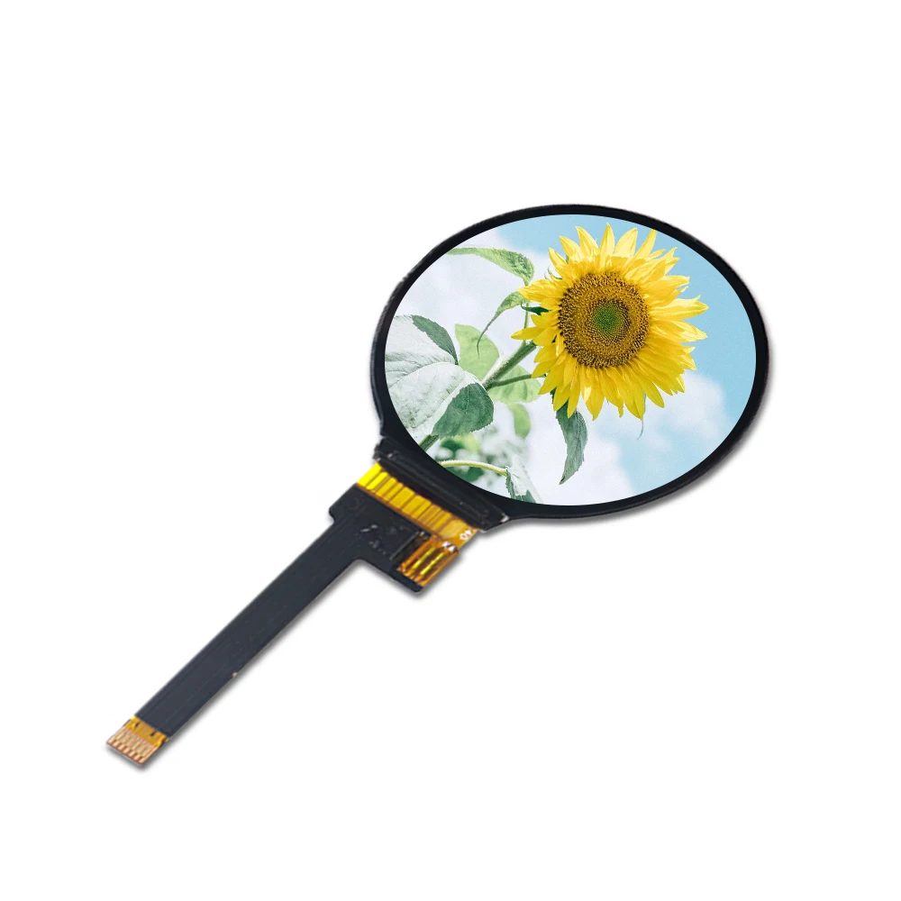 1.28 inch lcd panel display fpc with mipi interface module highlight small circular tft screen