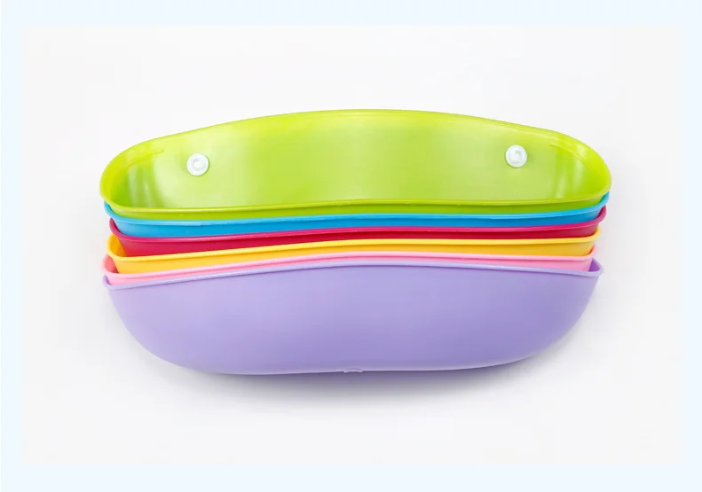 Baby child three-dimensional removable bib waterproof bib disposable wash towel EVA  silicone rice pocket