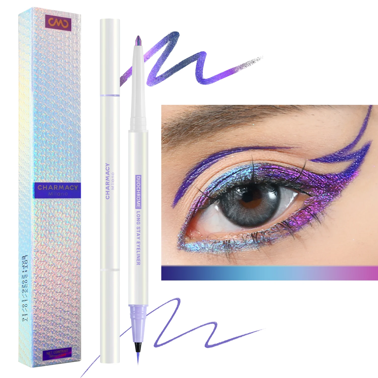 Многохромный гель-карандаш для макияжа глаз