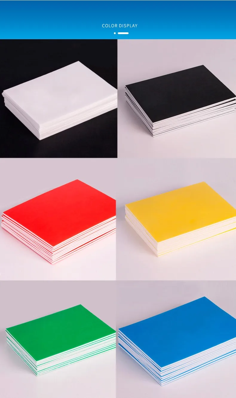 Both Sides White Paper Foam Board  Advertising Sign 5mm/10mm PS Foam Board for Advertising/KT Foam Board