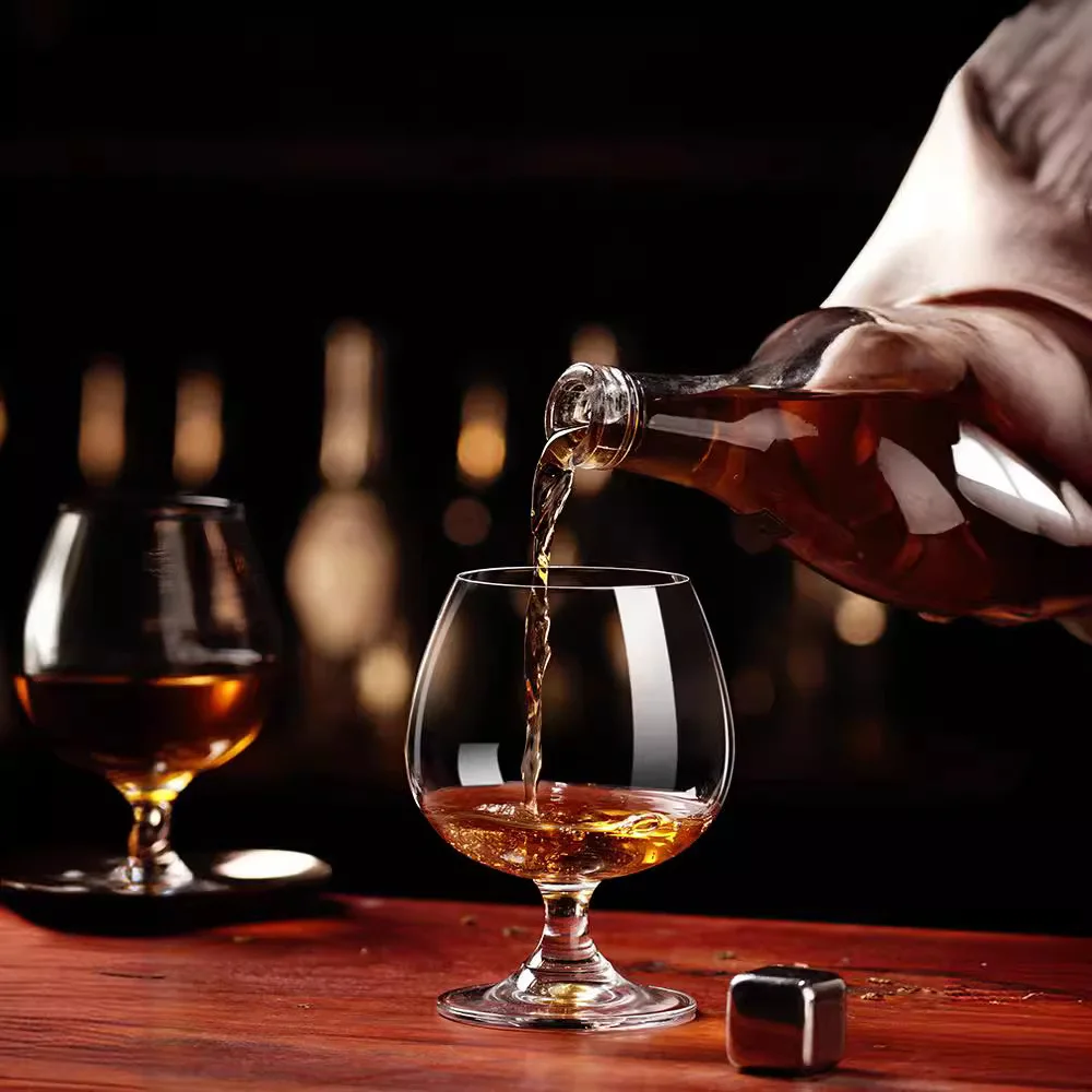 2024 China Wholesale clear Brandy Snifters Cognac Glasses Brandy Glasses Spirits Drinking Glass Snifters Beer Tasting Glasses