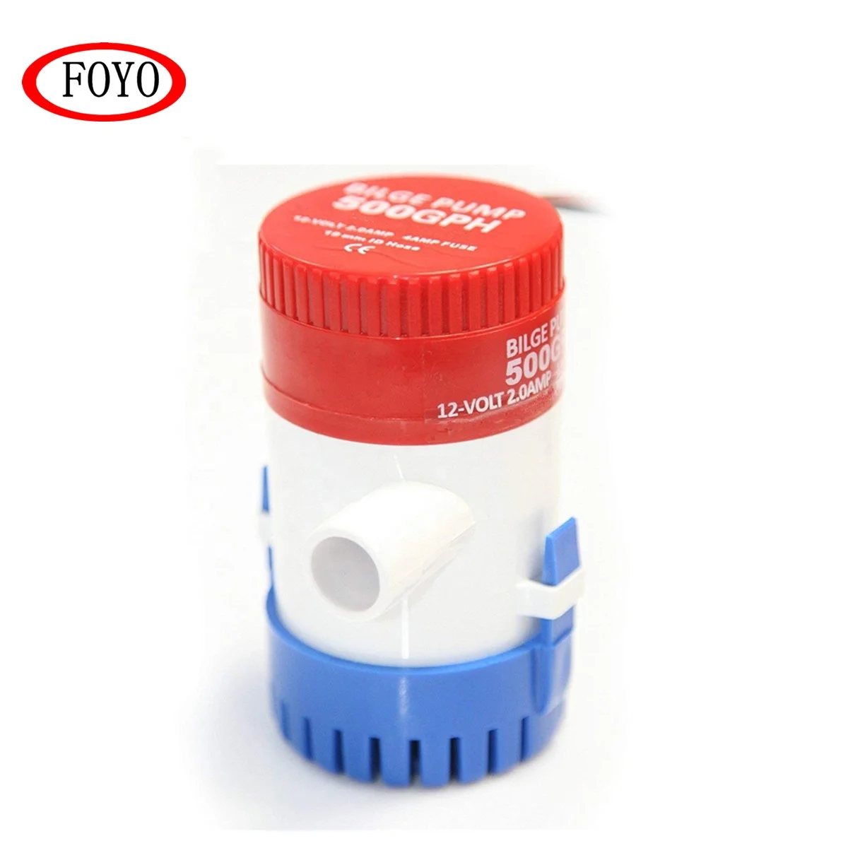 Погружной откачивающий водяной насос Foyo по низкой цене, 12 В постоянного тока, 500 галлонов в час, Неавтоматические морские электрические откачивающие насосы для бассейнов
