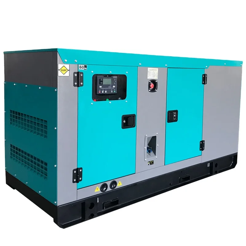 High Quality Smart 3 Phase 50 kva Diesel Standby Generator Engine Sets 200 kw Soundproof Generating Diesel Generators 100 kva