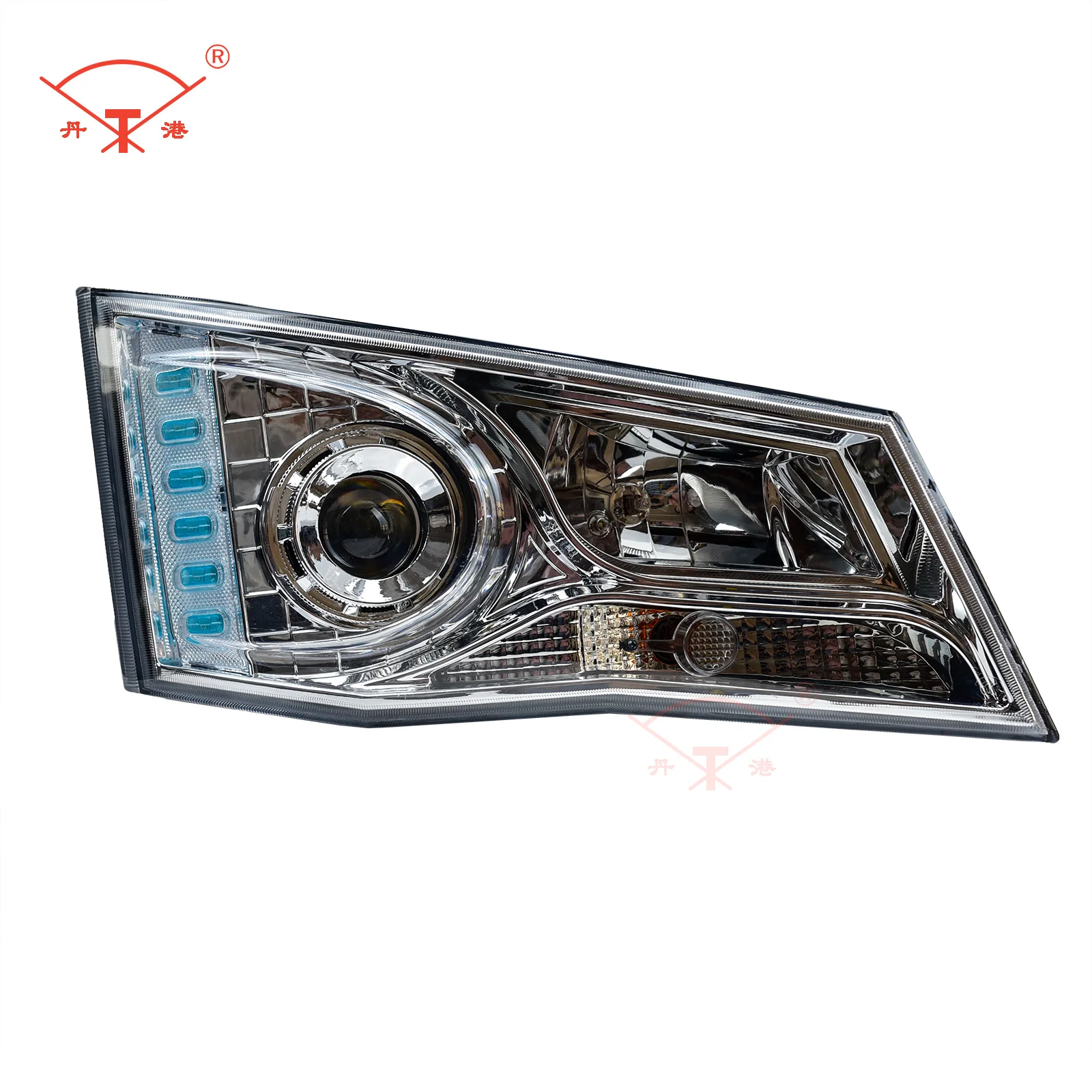 
Adiputro Bus Parts Spare Parts LED 24V 12V Bus Lamp Headlight Front Head Lamp For DG2013-1 DONGGANG Factory OEM Fiber Front Lamp 