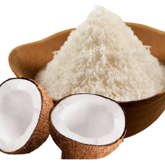 
Factory Supply Low Fat & High Fat Desiccated Coconut 