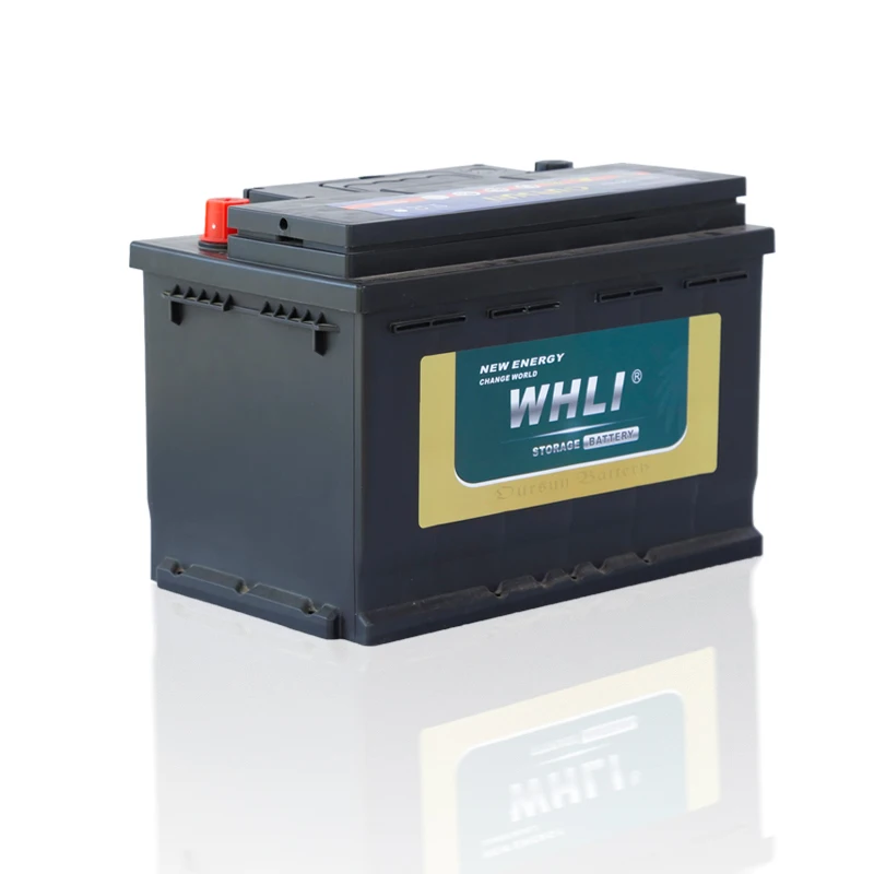 Factory export auto batteries 12v 100AH European standard battery for car starting