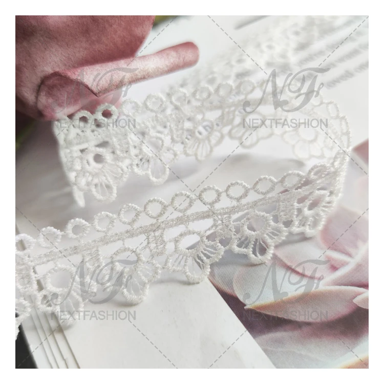 factory price  customized  laces fabrics for women fashion lace trims african cord lace fabric