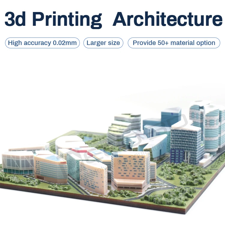 Пользовательские полноцветные 3d-печатные фигурки быстрый прототип красочная модель из смолы услуги 3D-печати