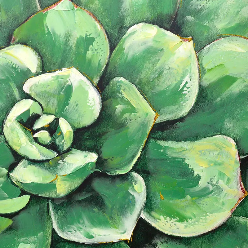 
Print picture cactus handmade canvas modern style for bathroom wall art 