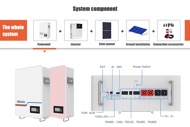 On Gird Off Gird Solar Power System 5 Kw 10kva Inverter With Energy Storage Battery All In One System