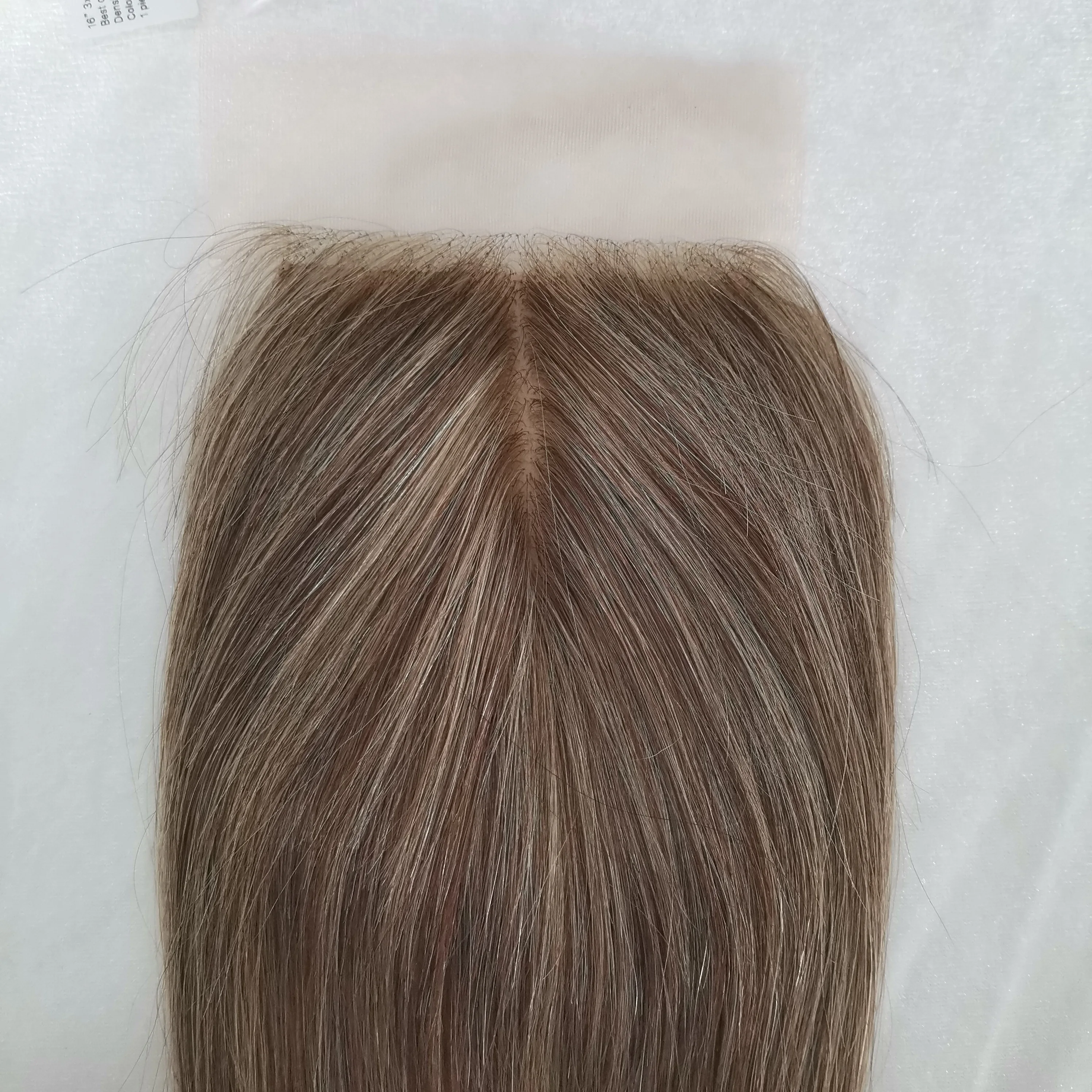 Online Shopping European Virgin Human Hair Cuticle Aligned Silk Base Closure 4x5 Bone Straight Hair Closure Toppers For Women