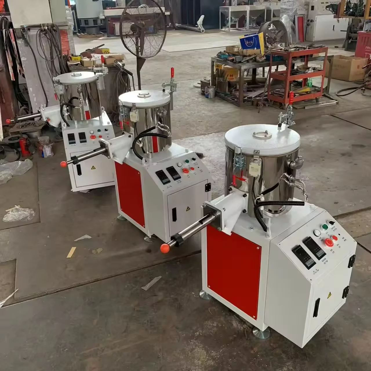 LD factory price mini pvc high speed mixer experimental small mixer for  pvc pp pe ppr pipe  production line