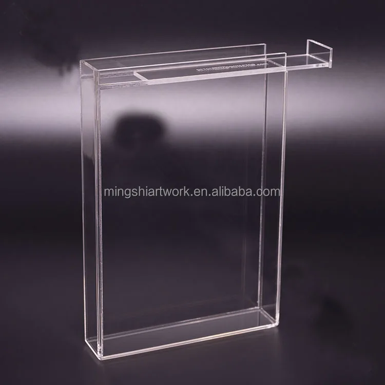 Mingshi Video Game acrylic DISPLAY CASE for Wii, Wii U, Xbox, 360 or Playstation PS2